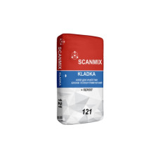 Клей для пористих блоків Scanmix Kladka 121 (25 кг)