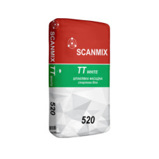 Шпаклівка старт Scanmix ТТ White 520 (біла) (25 кг)