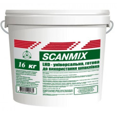 Шпаклівка фініш готова SCANMIX LHD (16 кг)