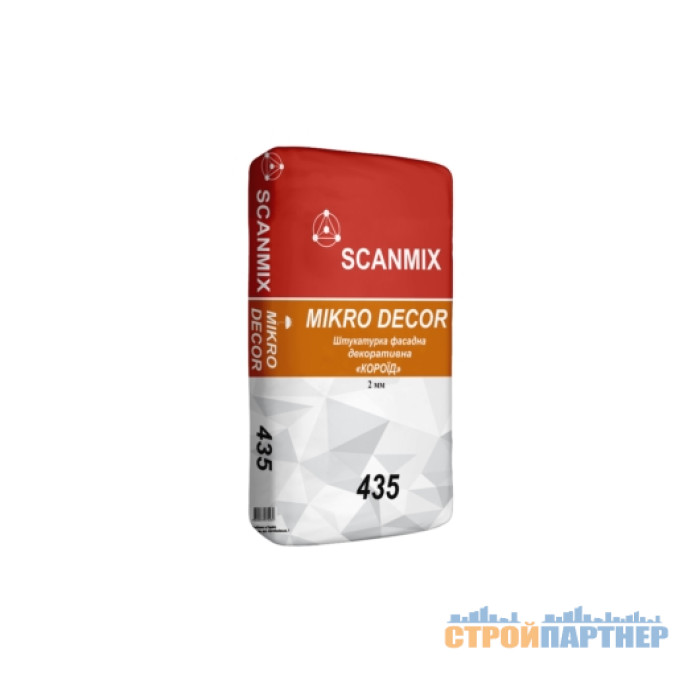 Штукатурка декоративна Scanmix Mikro Dekor R20 435 (короїд) (25кг) у Хмельницькому