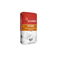 Штукатурка фасадна мінеральна Scanmix Stone 437 K15 (баранець) (25 кг)