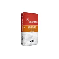 Штукатурка фасадна Scanmix Dekor R30 436 (короїд) (25 кг)
