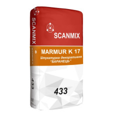 Штукатурка фасадна Scanmix Marmur 433 K17 (баранець) (25 кг)