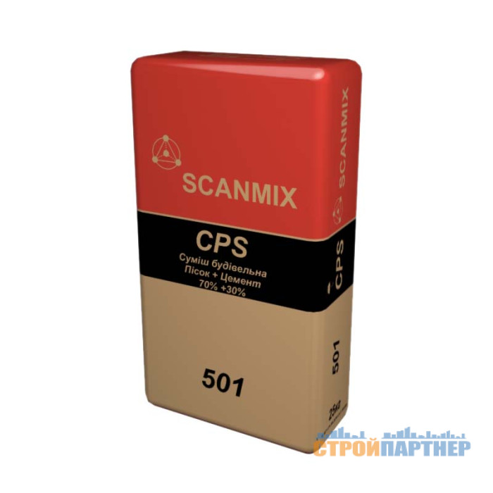 Cмесь цементно піщана Scanmix CPS 501 (25 кг) у Хмельницькому