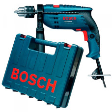 Дрель ударная Bosch GSB 13 RE (600 Вт, 2800 об./мин., 44800 ударов в минуту, с реверсом, 1,8 кг)