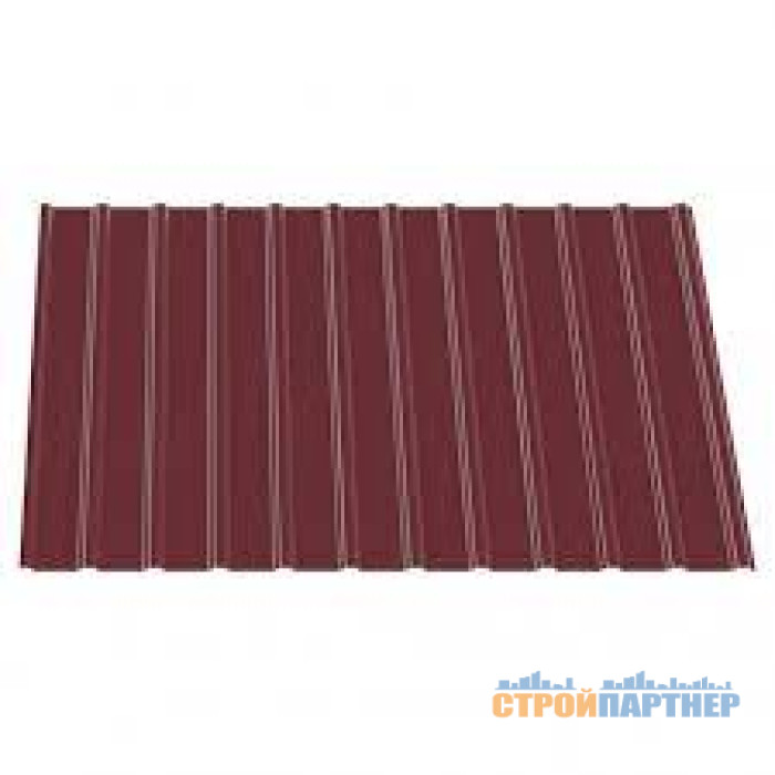 Профнастил ПС-10 RAL3005 (червоний) 2х0,95м (шт) у Хмельницькому
