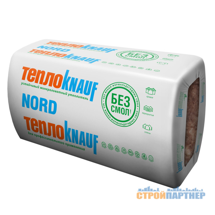 Утеплювач Knauf NORD TS 035 (6x100x610x1230 мм) у Хмельницькому